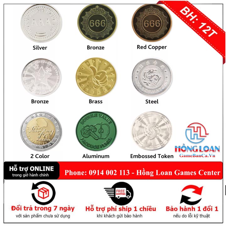 Tiền Xu Chấp Nhận Token Để Bán ( Tiền Xu -Thẻ Xèng )